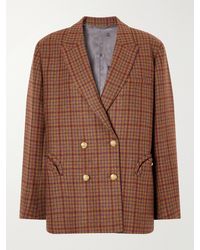 Blazé Milano - Nightbreak Checked Wool Blazer - Lyst