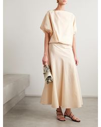 【送料&関税込】Khaite sawyer White Silk Skirt 送料&関税込】Khaite sawyer White Silk Skirt Khaite Sawyer