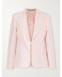 Gucci - Silk-Satin Blazer - Lyst