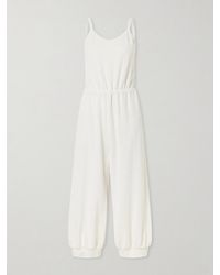 Suzie Kondi - Giorgi Cotton-Blend Terry Jumpsuit - Lyst