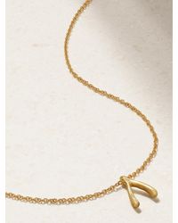 Jennifer Meyer - Mini Wishbone 18-Karat Necklace - Lyst