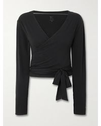 Nike - Dri-Fit Wrap Top - Lyst