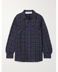 God's True Cashmere - Checked Cashmere Shirt - Lyst
