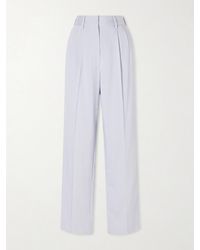 Blazé Milano - Vezon Pleated Tapered Woven Pants - Lyst