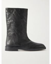 LEGRES - Model 60 Leather Ankle Boots - Lyst