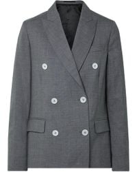 Crêpe Golden Laine À Goose De En Double Misam Blazer Deluxe Lyst Brand Boutonnage rqrICw8vx