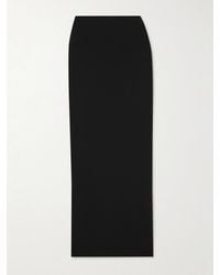 ÉTERNE - Emma Matte Stretch-Jersey Maxi Skirt - Lyst