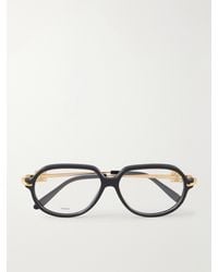 Loewe - Anagram Pilot Round-Frame-Tone Acetate Glasses - Lyst
