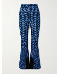 Perfect Moment - Aurora Bedruckte Bootcut-Skihose - Lyst