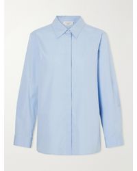 Gabriela Hearst - Judie Cotton-Poplin Shirt - Lyst