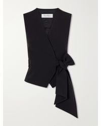 Max Mara - Cropped Cady Vest - Lyst