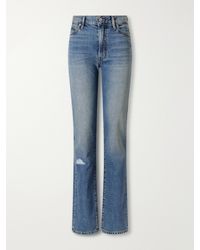 ÉTERNE - Chloe Straight High-Rise Jeans - Lyst
