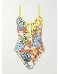 ALÉMAIS - Solstice Printed Swimsuit - Lyst