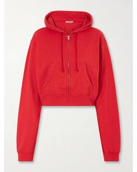 AURALEE - Hooded Cotton, Wool, And Silk-Blend Sweater - Lyst