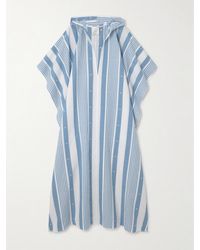 Givenchy - Striped Cotton And Linen-Blend Kaftan - Lyst