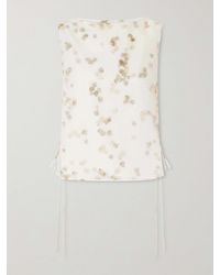 Altuzarra - Siggi Printed Cotton-Blend Blouse - Lyst