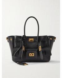 Balenciaga - Carry All Bel Air Kleine Tote Aus Leder - Lyst