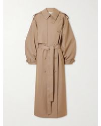 Gabriela Hearst - Tellus Double-Breasted Virgin Wool Trench Coat - Lyst