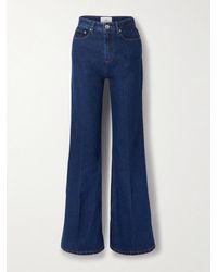 Ami Paris - Hoch Sitzende Schlagjeans - Lyst