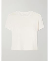 Suzie Kondi - Carpi Cotton-Blend Terry T-Shirt - Lyst