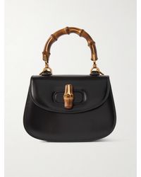Gucci - Bamboo 1947 Leather Shoulder Bag - Lyst