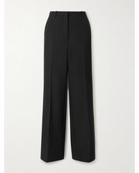 Calvin Klein - Etna Wool Wide-Leg Pants - Lyst