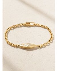 UNIFORM OBJECT - Mini Vessel 18-Karat Diamond Bracelet - Lyst