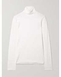 Brunello Cucinelli - Cashmere And Silk-Blend Turtleneck Sweater - Lyst