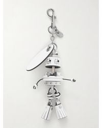Anya Hindmarch - Groom Studded-Tone And Leather Bag Charm - Lyst