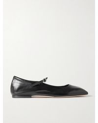 Aeyde - Uma Leather Mary Jane Ballet Flats - Lyst