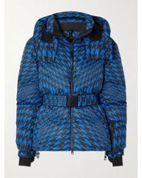 Perfect Moment - Johnnie Walker Candice Belted Quilted Printed Down Ski Jacket - Lyst