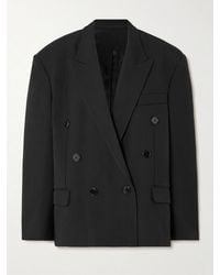Isabel Marant - Klero Oversized Double-Breasted Wool-Twill Blazer - Lyst