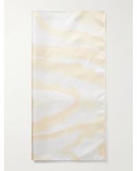 Kallmeyer - Oil Moire Printed Silk-Twill Scarf - Lyst