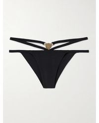 Versace - Bikinihöschen Mit Medusa-Schild - Lyst