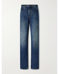 FRAME - Sotheby's The Sotheby's Vertical High-Rise Straight-Leg Jeans - Lyst