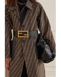 Fendi Taillengürtel Aus Leder - Schwarz