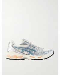 Asics - Gel-Kayano 14 Sneakers Aus Mesh Mit Gummi- Und Metallic-Besätzen - Lyst