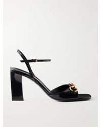 Gucci - Signora Horsebit-Embellished Leather Sandals - Lyst
