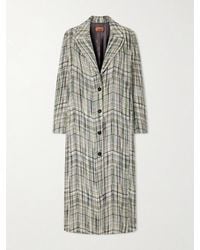 Missoni - Striped Wool-Blend Coat - Lyst