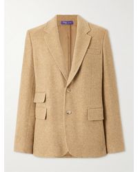 Ralph Lauren - Eli Wool And Cashmere-Blend Tweed Blazer - Lyst