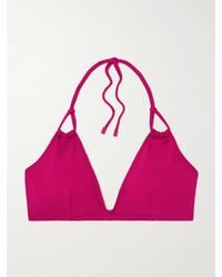 Eres - Java Remix Knotted Halterneck Bikini Top - Lyst