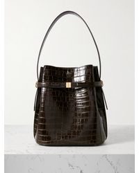 TOTEME - Tote Aus Leder Mit Krokodileffekt Mit Gürtel - Lyst