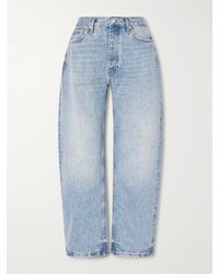 Anine Bing - Fritz High-Rise Barrel-Leg Jeans - Lyst