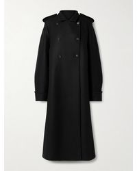 KHAITE - Donna Oversized Double-Breasted Wool Coat - Lyst