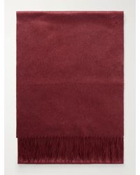 Gabriela Hearst - Blaine Fringed Silk And Cashmere-Blend Scarf - Lyst