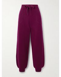 Eres - Colorama Star Wool And Cashmere-Blend Track Pants - Lyst