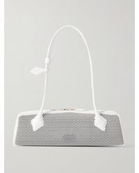 Alaïa - Le Teckel Mittelgroße Schultertasche Aus Lasergeschnittenem Leder - Lyst
