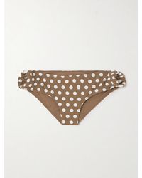 Marysia Swim - Coronada Polka-Dot Bikini Briefs - Lyst
