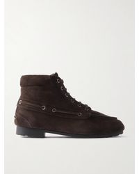 Bally - Paphos Suede Ankle Boots - Lyst