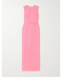 Emilia Wickstead - Juulia Asymmetric Crepe Gown - Lyst